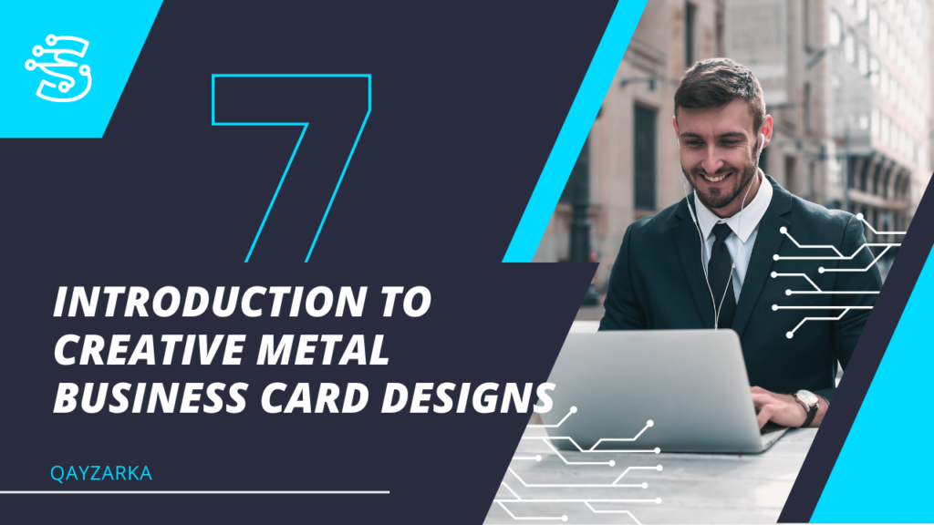 Creative metal Business card designs